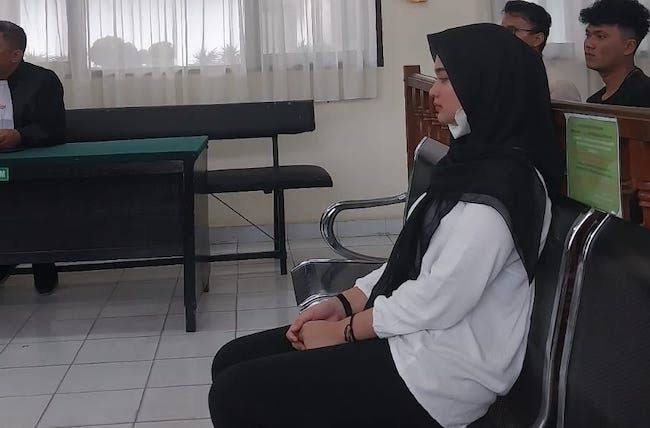 Marisa Putri, pemakai narkoba divonis Tahun Penjara delapan usai tewaskan ibu rumah tangga di Pekanbaru (foto/int)